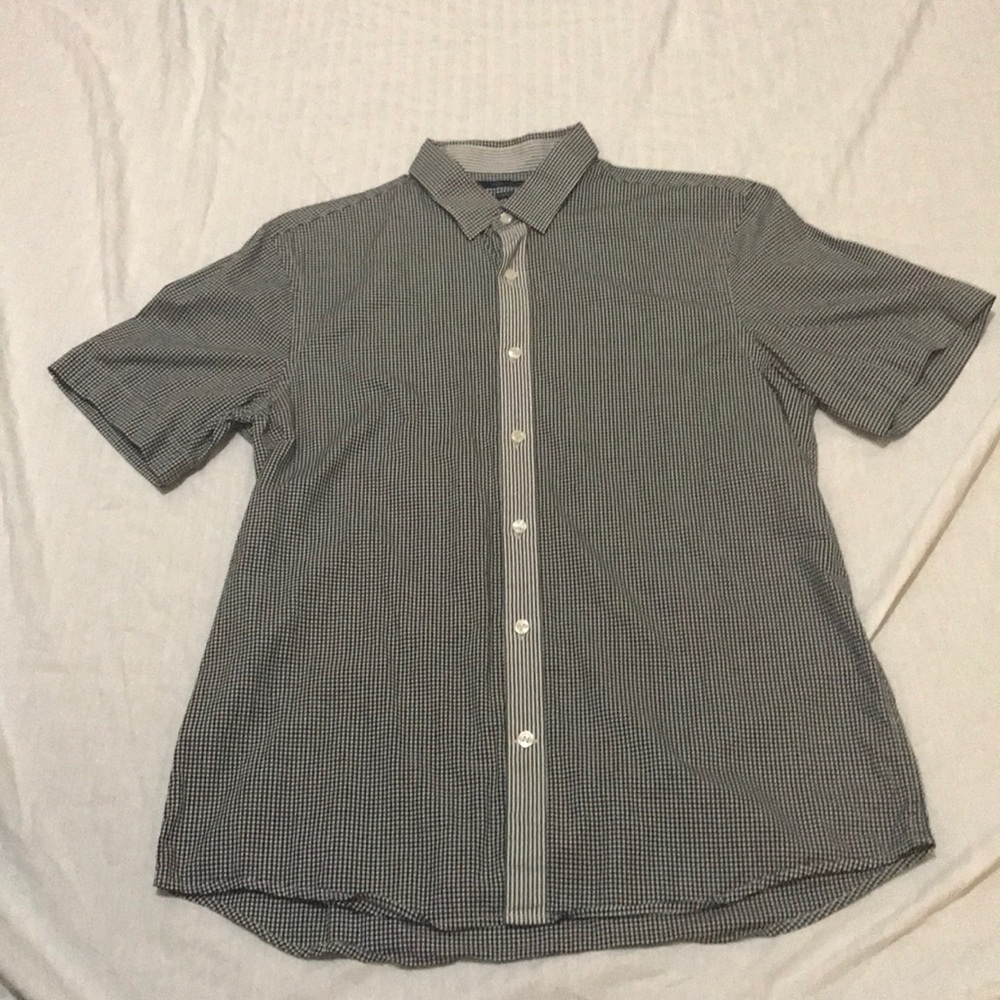 Perry Ellis Button up Dress shirt Mens L